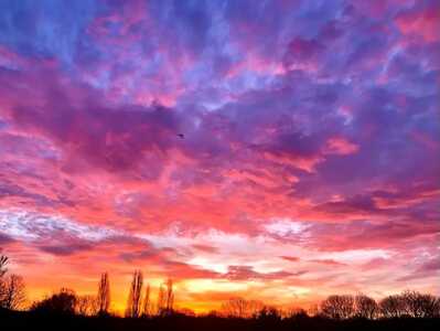 RW Pre dawn sky at Twickenham 28 Jan